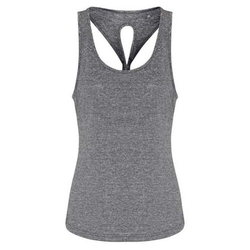 Women's TriDri® yoga knot vest Thumbnail