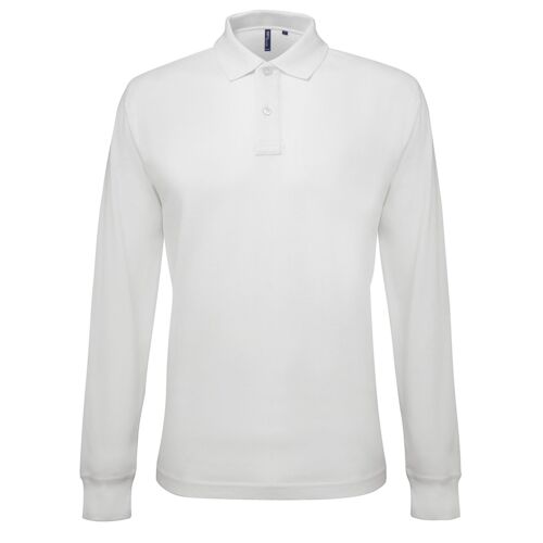 Men's classic fit long sleeved polo Thumbnail