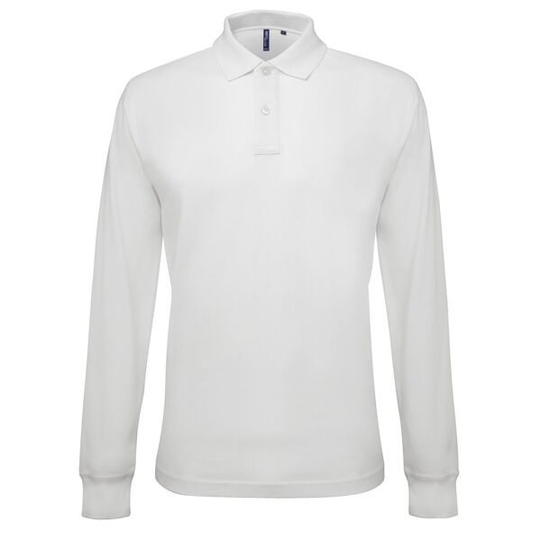 Men's classic fit long sleeved polo Thumbnail