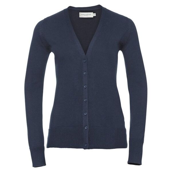 Women's v-neck knitted cardigan Thumbnail