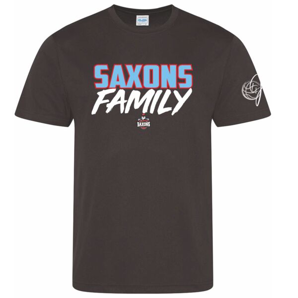 Saxons Family Poly T - Name & Number Thumbnail