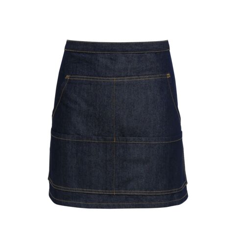 Jeans stitch denim waist apron Thumbnail