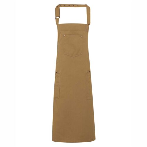 Chino cotton bib apron Thumbnail