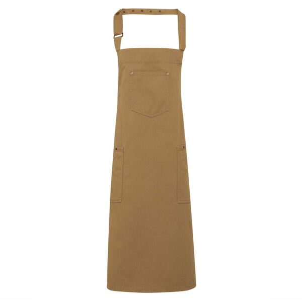Chino cotton bib apron Thumbnail
