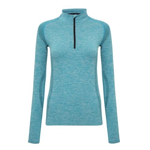 Women's TriDri® seamless '3D fit' multi-sport performance zip top Thumbnail