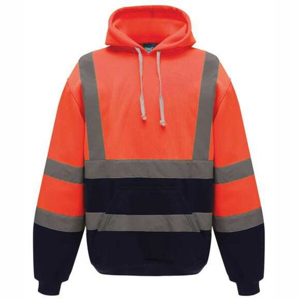 Hi-vis pull-over hoodie (HVK05) Thumbnail
