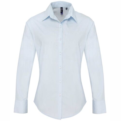 Women's supreme poplin long sleeve shirt Thumbnail
