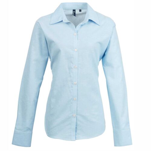 Women's signature Oxford long sleeve shirt Thumbnail